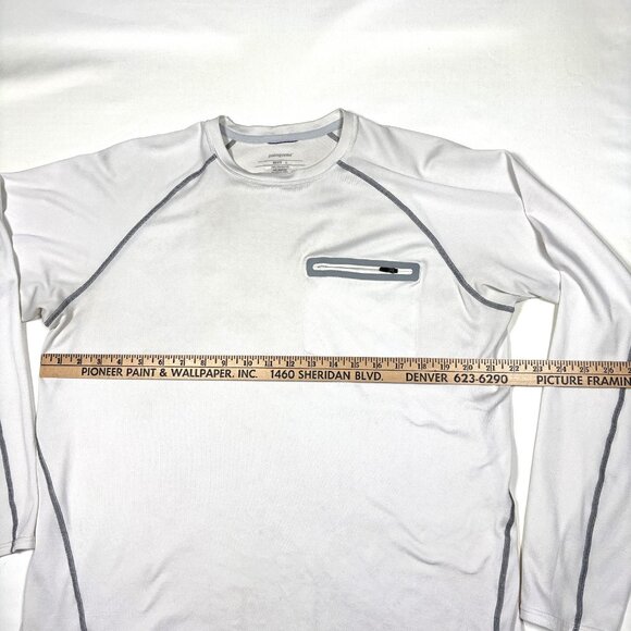 Lot of 2 Patagonia Fitz Roy Performance Fishing Zip-Pocket L/S T-Shirt Mens L - Picture 7 of 15